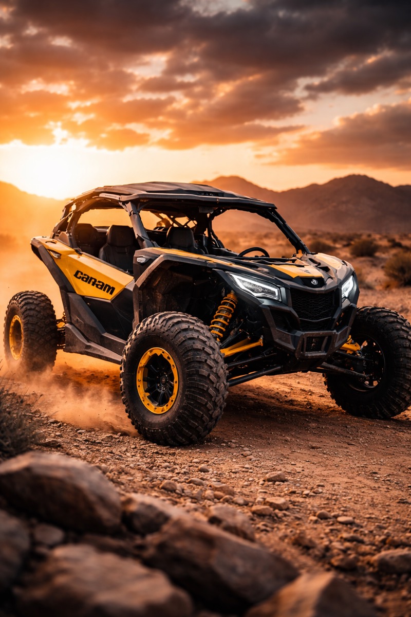 Can-Am vehicles at Clinton County Motorsports